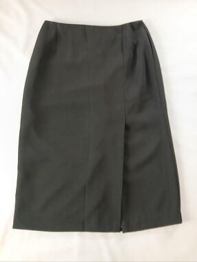 Alia Long Pencil Skirt With Front Slit